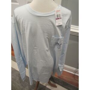 NEW WITH TAGS VINEYARD VINES LONG SLEEVE WINTER SPORTS SNOWMAN TEE XXL